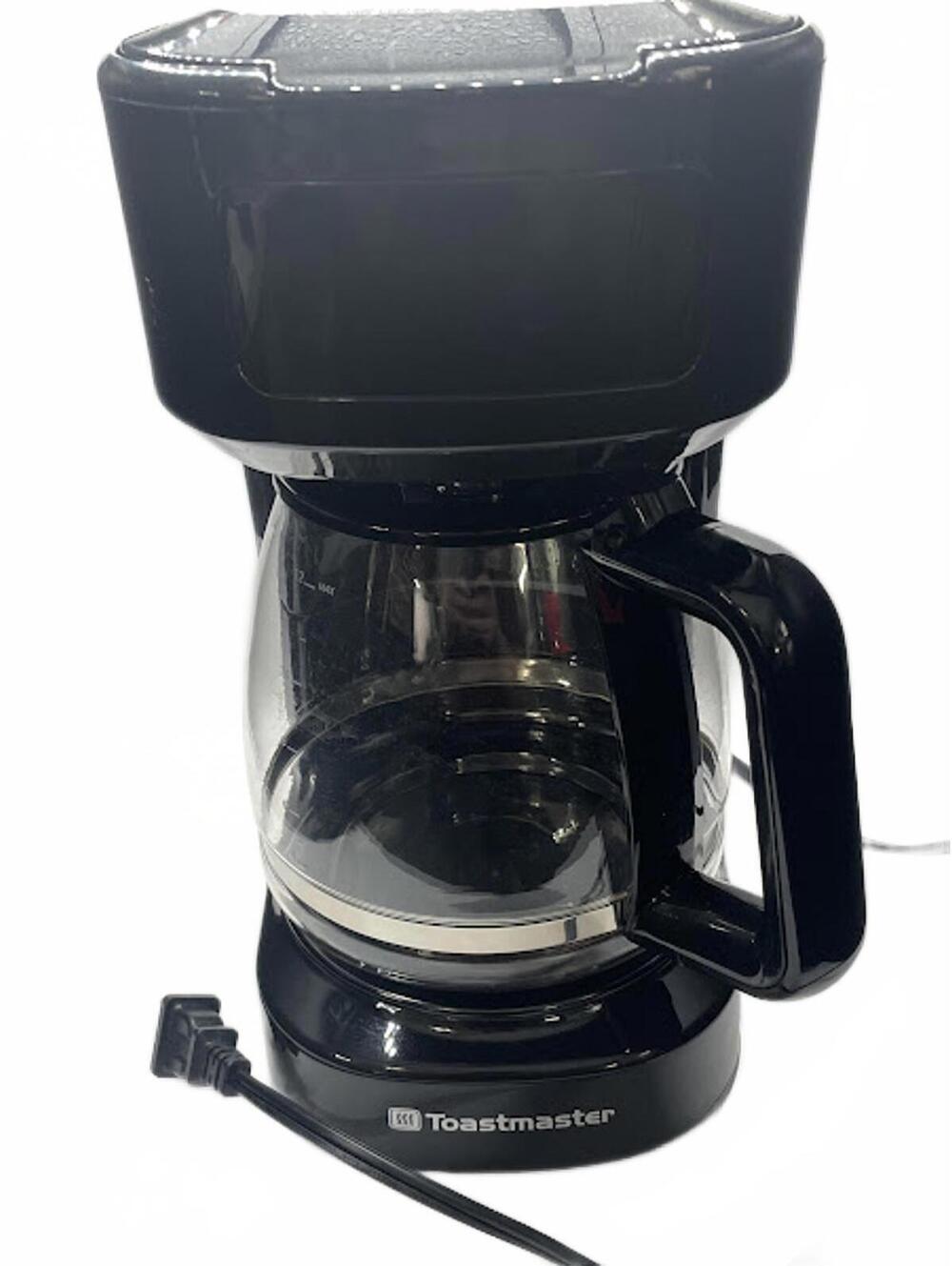 Toastmaster 12 cup Coffee Maker Gloss Black Fully Tested